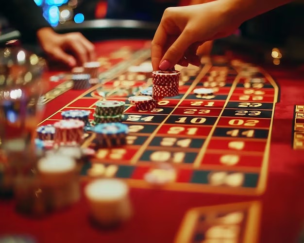 Live dealer at unagi 4d Ninja vs Samurai table